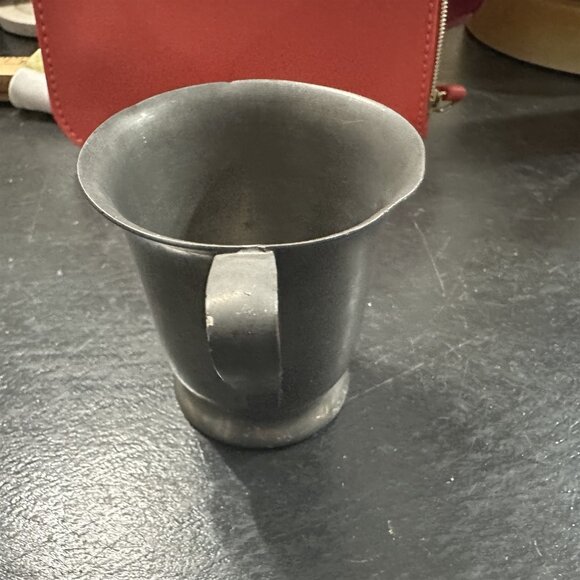 Vintage Pewter Cup Mug Metawa Holland Small Child Cup - Picture 4 of 8